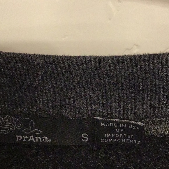 Prana crew neck sweatshirt, S - Picture 2 of 11